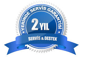 2 YIL SERVİS VE PARÇA GARANTİSİ